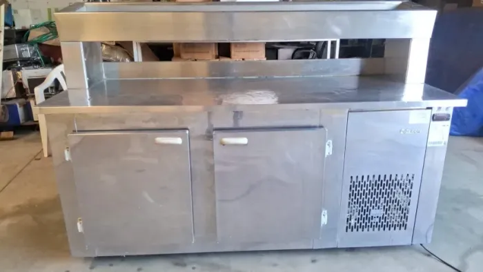 Balcao Refrigerado Condimentador Gbpz-190 220V - Gelopar 12X CARTAO S/ JUROS