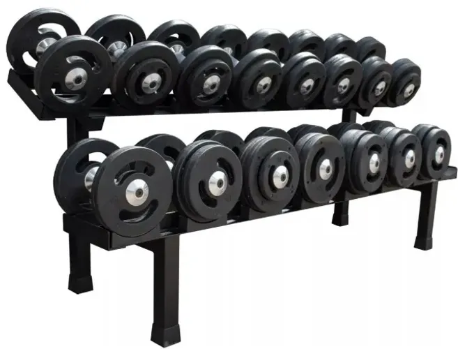 Jogo de Dumbell com Expositor 12 ao 30kg Pronta Entrega