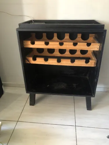 vendo dega de vinho 100 reais só pintar de preto