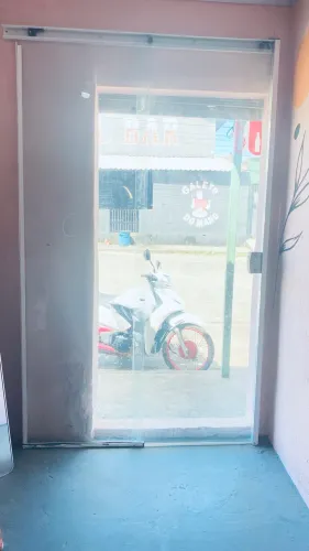 Porta de vidro 2 folhas