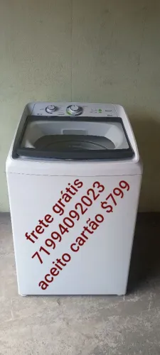 Máquina Consul EXCELENTE $799 frete grátis *23 aceito cartão