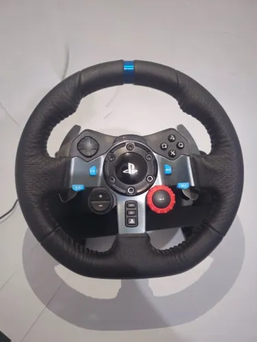 Volante G29 + Pedais + Câmbio manual