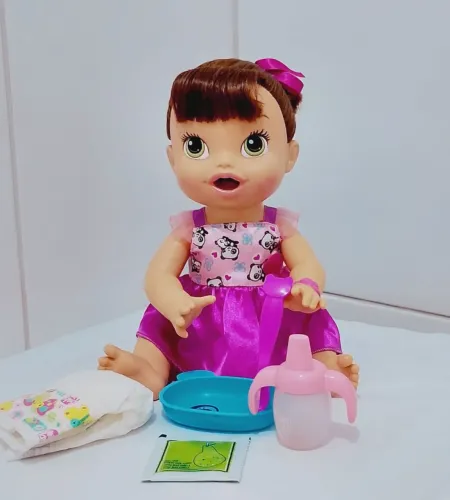 Baby Alive hora de comer morena