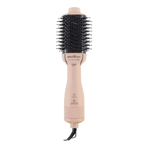 Escova Secadora Britania SOFT BEC07R 1300W - 065403028 Rosa Bivolt - Britânia