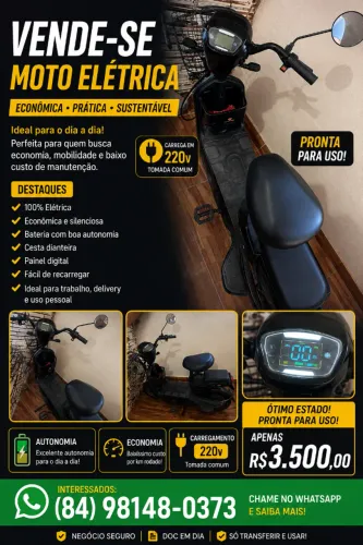 Bicicleta elétrica Seminova