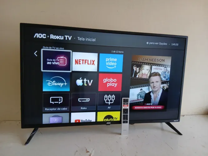 Smart tv grande de 40Pol AOC