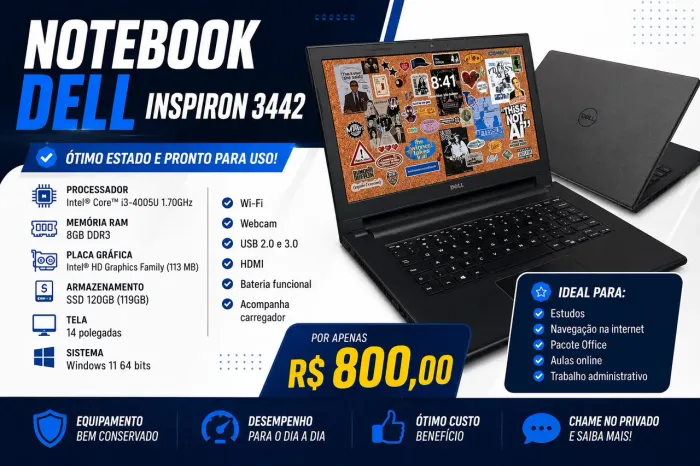 Notebook Dell Inspiron 3442 