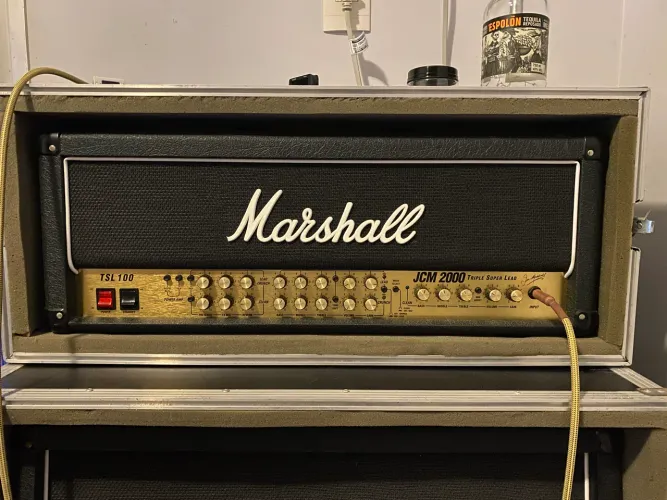 Cabeçote Marshall TSL100 JCM 2000 Triple Super Lead