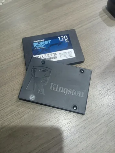 Kit 2x SSD SATA III 2.5" (Kingston 240GB + Patriot 120GB) - Saudáveis!