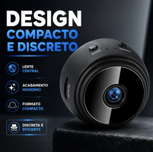 Câmera de Segurança Fácil instalação