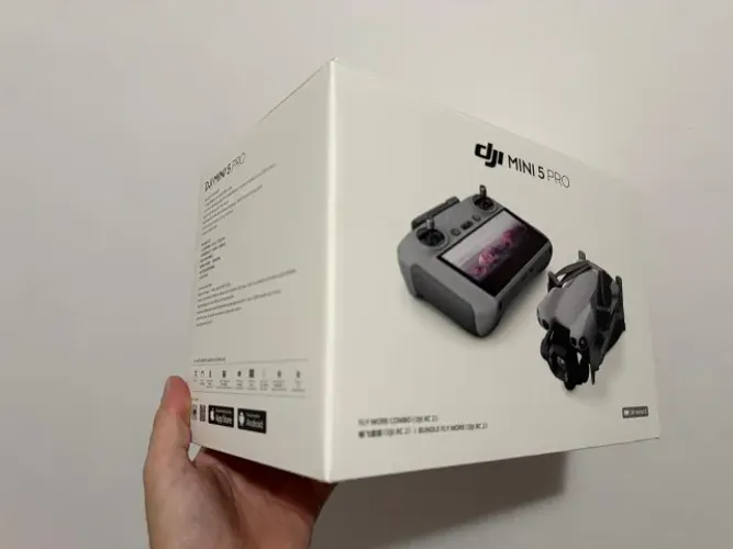DJI Mini 5 Pro Fly More Combo + Controle DJI RC 2 Apenas 8h30 de voo Impecável