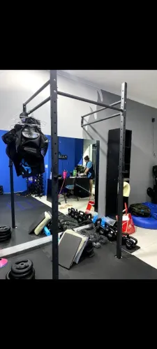 Rack Parede Multifuncional Agachamento Regulável Crossfit 50 X 50
