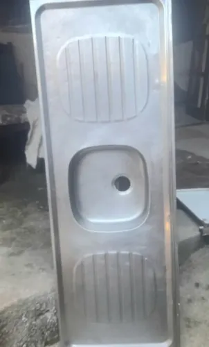 Pia de inox  