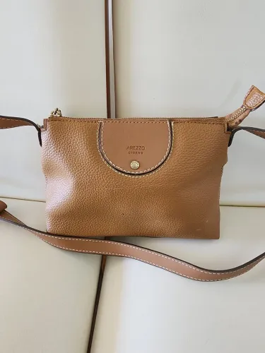 Bolsa Arezzo Original Caramelo Couro