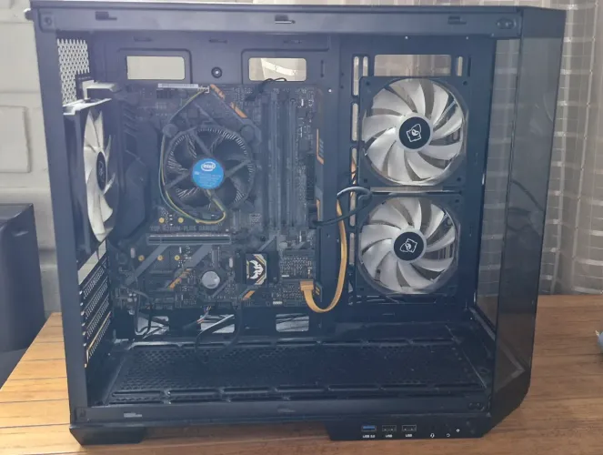Kit I5 9400f + Asus Tuf B360m plus Gaming + Gabinete Gamer Mancer CV700L
