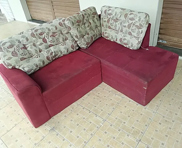 Sofá de Canto Simples - ENTREGO