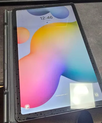 Samsung Galaxy Tab S6 Lite 5G + Capa Magnética Original + Capa anti impacto de brinde