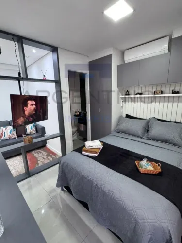 FLAT LOCAÇÃO E VENDA - EDIFÍCIO CARMENERE 26 M² - MOBILIADO