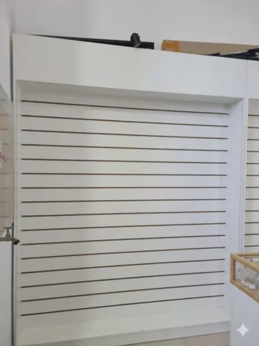 Estante expositor para usar gancho