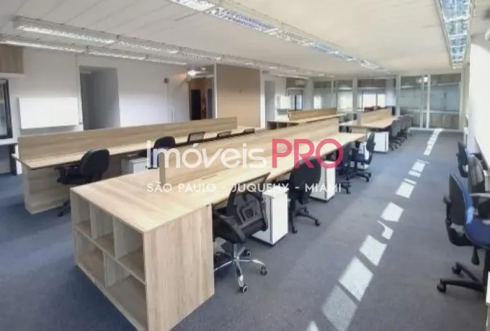 Laje comercial na região da Berrini com 184m²