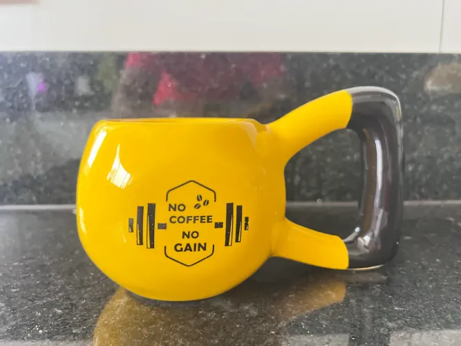Caneca 3D academia de porcelana