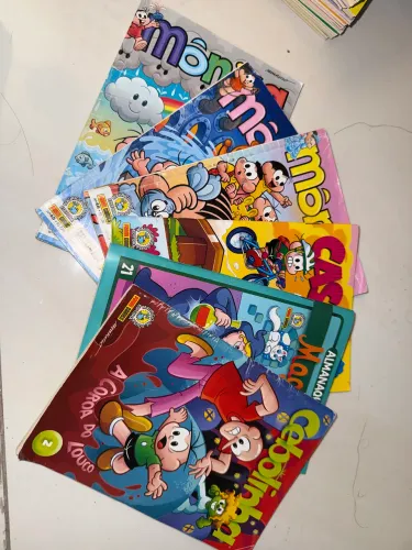 Revistas em quadrinhos antigas valor unitário