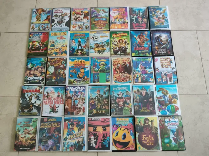 Dvds Desenhos infantis 