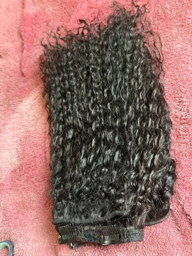 Mega hair cacheado natural tictac