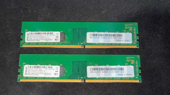 Kit memória 2X8GB 3200MHZ Testamos na hora !!