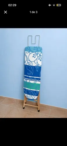 Tábua de passar roupa / madeira ?