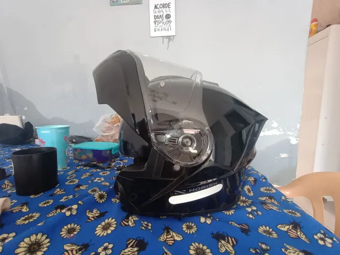 Capacete norisk New force 1 escamoteável tamanho 60