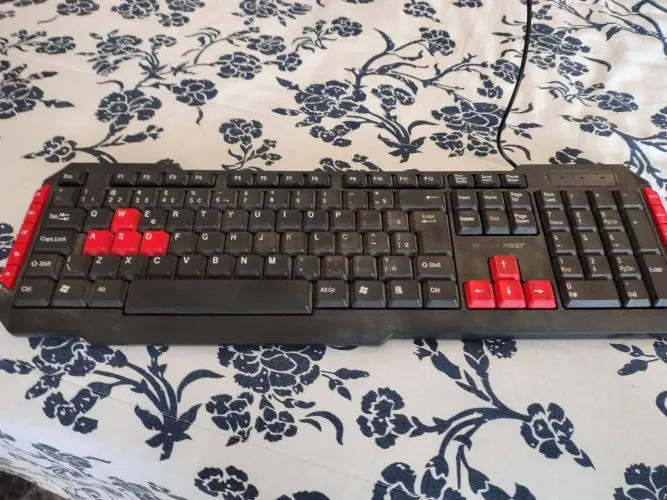 Teclado Gamer de Membrana Multilaser