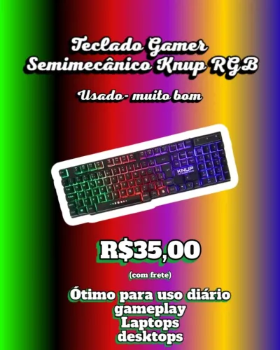 Teclado gamer Semimecanico Top Gear Gaming Pro RGB
