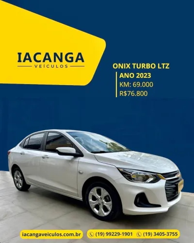 Chevrolet Onix Plus LTZ 1.0 12V TB Flex Mec. 4P 2023