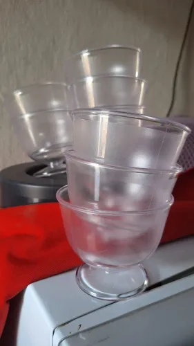 Taças de acrílico 