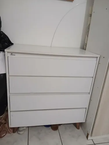CÔMODA BEBÊ 4 GAVETAS