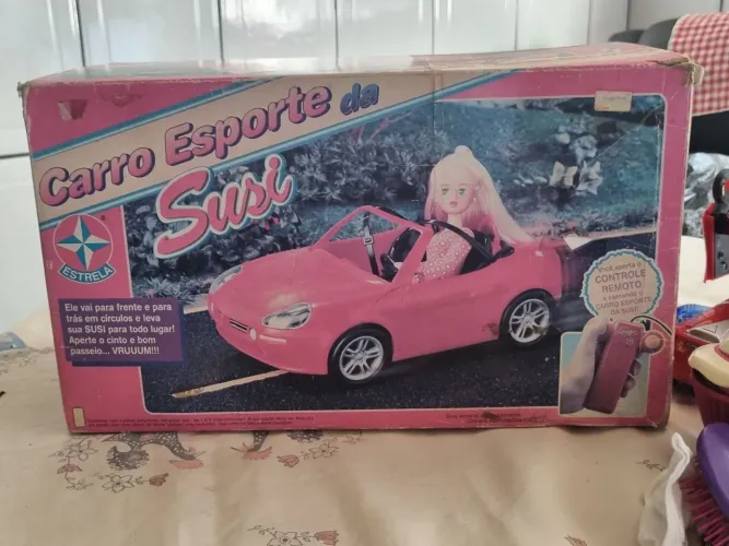 ? CARRO ESPORTE DA SUSI ESTRELA COM CAIXA ORIGINAL ?