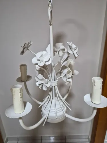 Lustre 4 Cúpulas Provençal Infantil, Branco