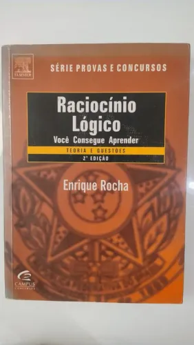 Livro Raciocínio Lógico de Enrique Rocha