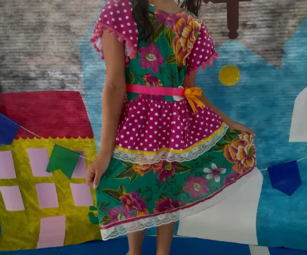 Vestido para o sao joao