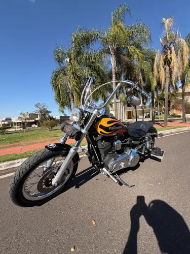 Harley Davidson Dyna Super Custom Raridade 25 mil km
