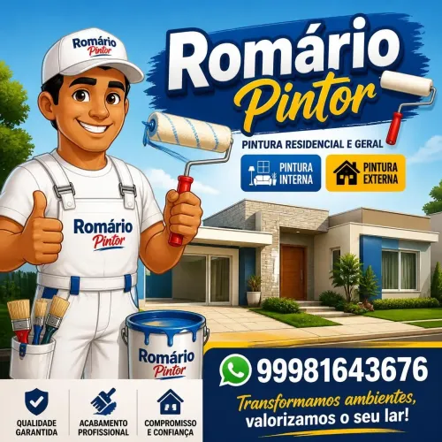 Pintor profissional, faça seu orçamento 
