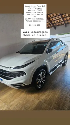 Fiat Toro Volcano 1.3 T270 4X2 Flex AUT 2022