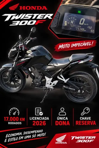 Vendo Honda CB twister 300.