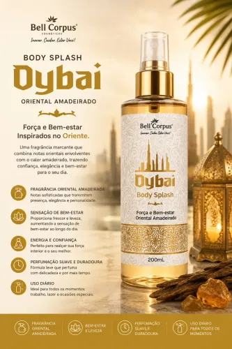 BODY SPLASH ÁRABES DESODORANTE CORPORAL BELL CORPUS 200ML