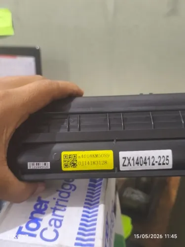Lote com 15 toners HP para remanufatura ou reaproveitamento