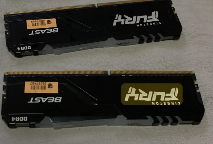 Memória RAM 32gb fury rgb DDR4