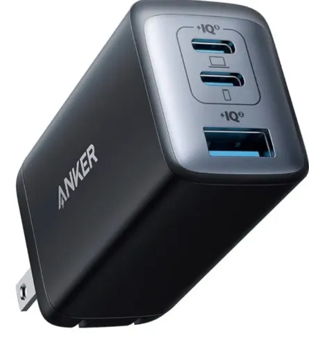 Carregador portátil rapido compacto 3 portas Anker - laptop, computador, celular e iPad, 