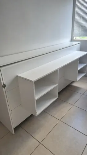 Cama Articulável Solteiro com Escrivaninha Integrada