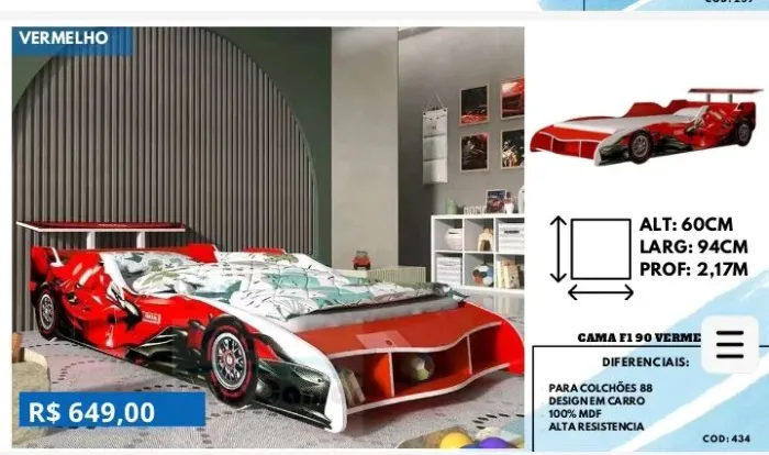 Móveis do quarto